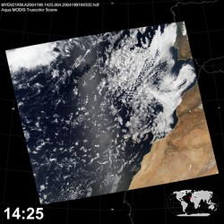 Level 1B Image at: 1425 UTC