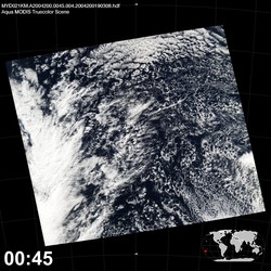 Level 1B Image at: 0045 UTC