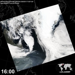 Level 1B Image at: 1600 UTC