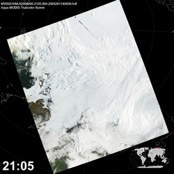 Level 1B Image at: 2105 UTC