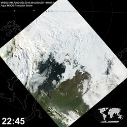 Level 1B Image at: 2245 UTC