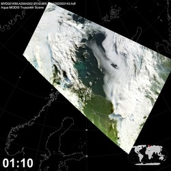 Level 1B Image at: 0110 UTC