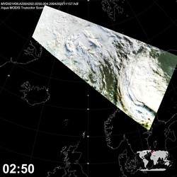 Level 1B Image at: 0250 UTC