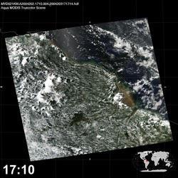 Level 1B Image at: 1710 UTC