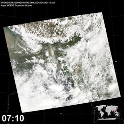 Level 1B Image at: 0710 UTC