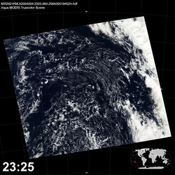 Level 1B Image at: 2325 UTC