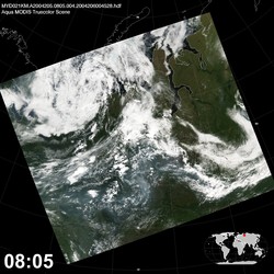 Level 1B Image at: 0805 UTC