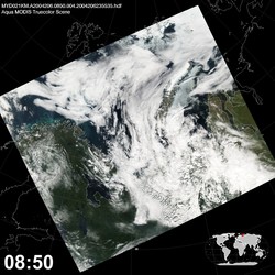 Level 1B Image at: 0850 UTC