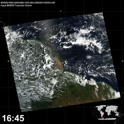 Level 1B Image at: 1645 UTC