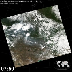 Level 1B Image at: 0750 UTC