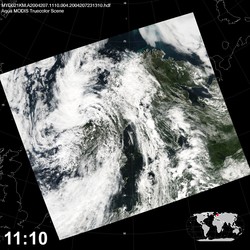 Level 1B Image at: 1110 UTC