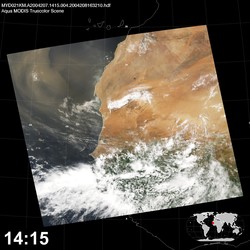 Level 1B Image at: 1415 UTC