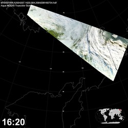 Level 1B Image at: 1620 UTC