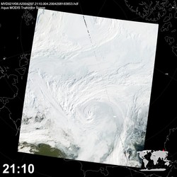 Level 1B Image at: 2110 UTC