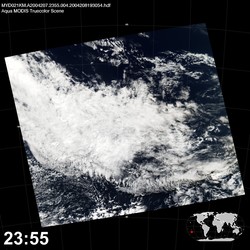 Level 1B Image at: 2355 UTC