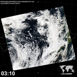 Level 1B Image at: 0310 UTC