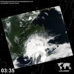 Level 1B Image at: 0335 UTC