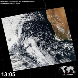 Level 1B Image at: 1305 UTC