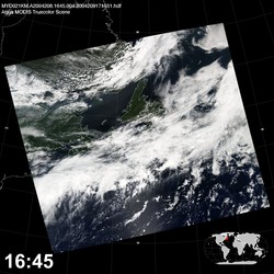 Level 1B Image at: 1645 UTC