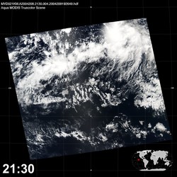 Level 1B Image at: 2130 UTC