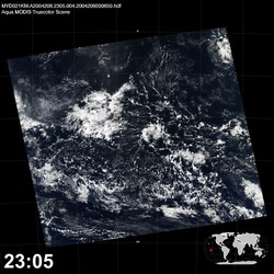 Level 1B Image at: 2305 UTC