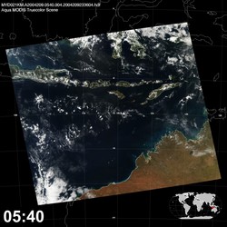 Level 1B Image at: 0540 UTC