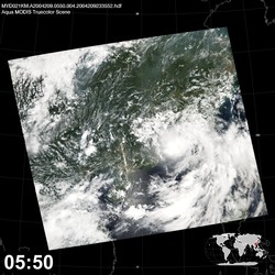 Level 1B Image at: 0550 UTC