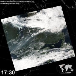 Level 1B Image at: 1730 UTC