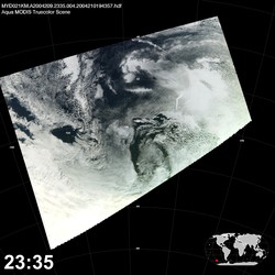 Level 1B Image at: 2335 UTC