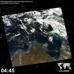 Level 1B Image at: 0445 UTC