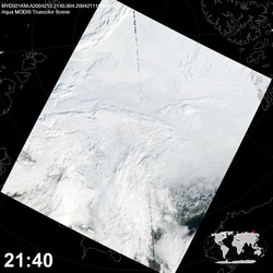 Level 1B Image at: 2140 UTC