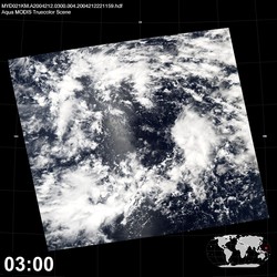 Level 1B Image at: 0300 UTC