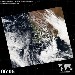 Level 1B Image at: 0605 UTC