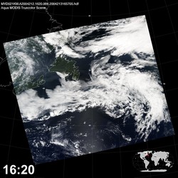 Level 1B Image at: 1620 UTC