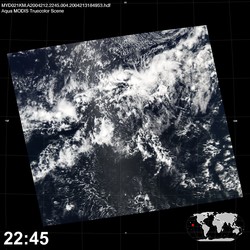 Level 1B Image at: 2245 UTC