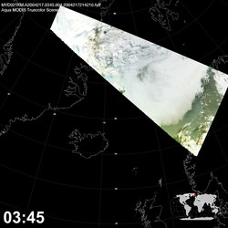 Level 1B Image at: 0345 UTC