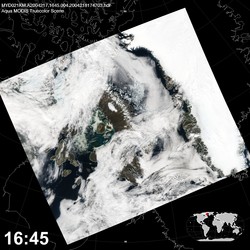 Level 1B Image at: 1645 UTC