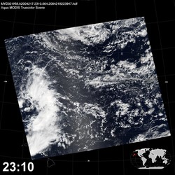 Level 1B Image at: 2310 UTC