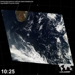 Level 1B Image at: 1025 UTC