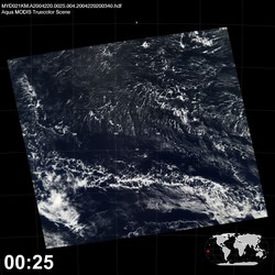 Level 1B Image at: 0025 UTC