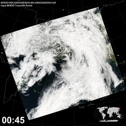 Level 1B Image at: 0045 UTC