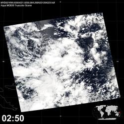 Level 1B Image at: 0250 UTC