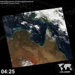 Level 1B Image at: 0425 UTC