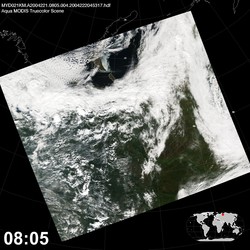 Level 1B Image at: 0805 UTC