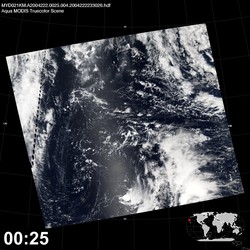 Level 1B Image at: 0025 UTC