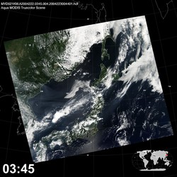 Level 1B Image at: 0345 UTC