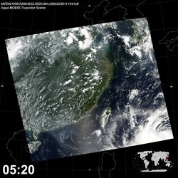 Level 1B Image at: 0520 UTC