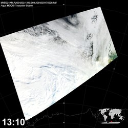 Level 1B Image at: 1310 UTC