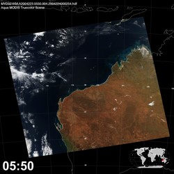 Level 1B Image at: 0550 UTC