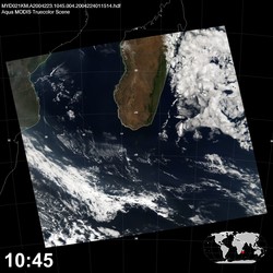 Level 1B Image at: 1045 UTC